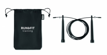 Logotrade promotional gift picture of: Speed jumping rope RPET pouch
