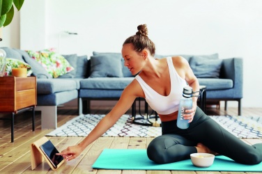 Logotrade corporate gift image of: Fitness yoga matt rope and bag