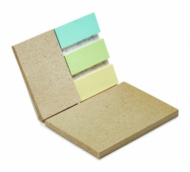 Logotrade promotional item image of: Grass/seed paper memo pad