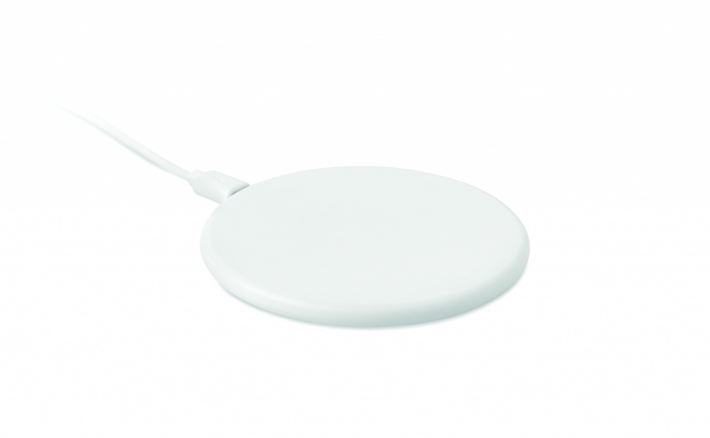 Logo trade promotional items image of: ABS wireless charger 10W