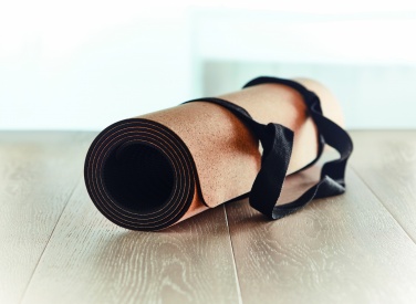 Logo trade promotional merchandise picture of: Cork yoga mat