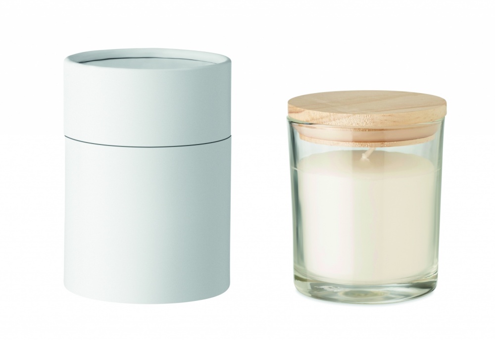 Logo trade promotional gifts image of: Vanilla fragranced candle