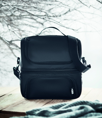 Logo trade promotional items image of: Cooler bag in 600D RPET