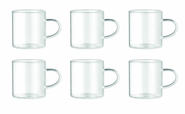 Logo trade advertising product photo of: Bamboo cup set holder