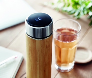 Logo trade promotional merchandise picture of: Double wall flask 480 ml PANAY