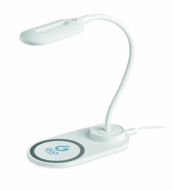 Logotrade promotional giveaway image of: Desktop light and charger 10W