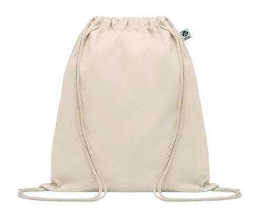 Logotrade promotional items photo of: Organic cotton drawstring bag