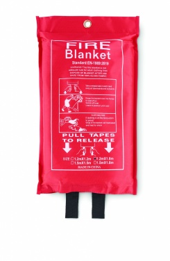 Logotrade business gift image of: Fire blanket in pouch 120x180