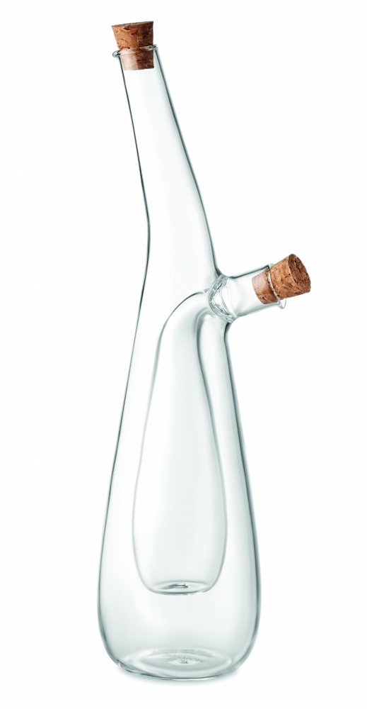 Logo trade corporate gifts picture of: Glass oil and vinegar bottle