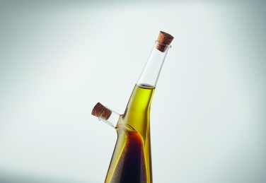 Logo trade advertising product photo of: Glass oil and vinegar bottle
