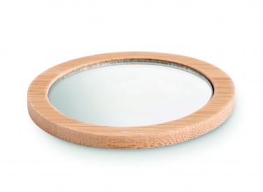 Logotrade promotional giveaway picture of: Bamboo make-up mirror