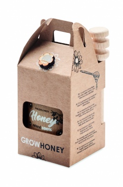 Logotrade corporate gift image of: Wildflower honey jar set 50gr
