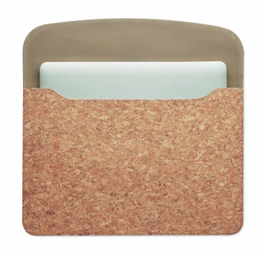 Logotrade promotional products photo of: Cork laptop bag magnetic flap
