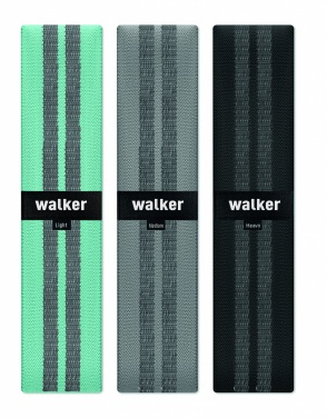 Logotrade promotional item image of: Set of 3 fitness bands in pouch