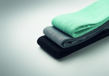 Logo trade promotional gift photo of: Set of 3 fitness bands in pouch