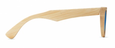 Logotrade promotional gift picture of: Sunglasses and case in bamboo KEILA