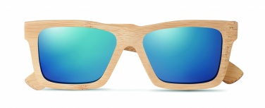 Logotrade promotional merchandise picture of: Sunglasses and case in bamboo KEILA