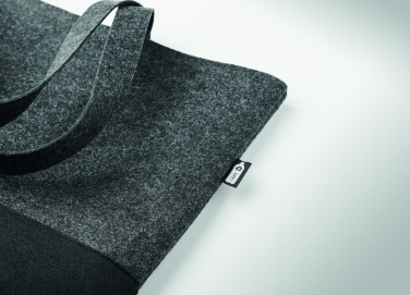 Logotrade promotional products photo of: RPET felt shopping bag