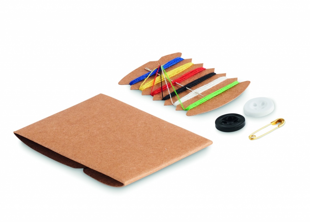 Logo trade corporate gifts image of: Compact sewing kit