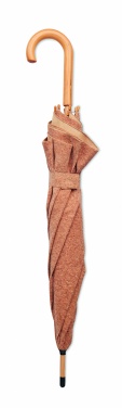 Logo trade promotional items image of: 25 inch cork umbrella