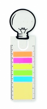 Logo trade corporate gifts picture of: Seed paper bookmark w/memo pad