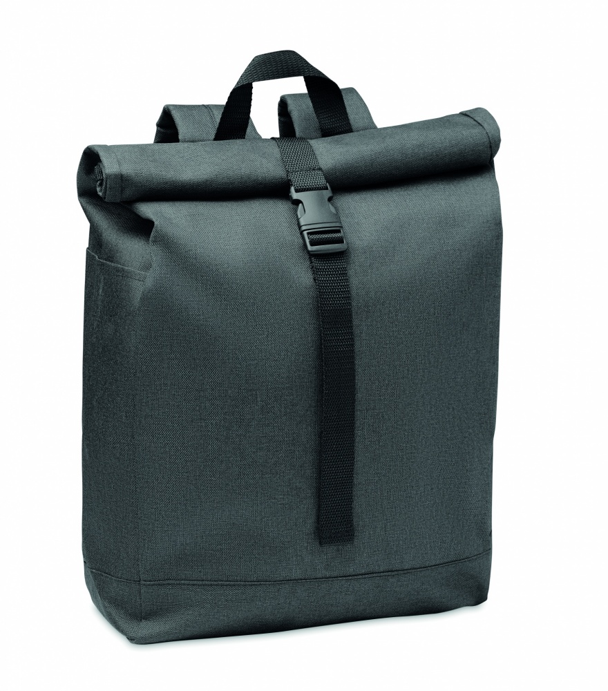 Logotrade promotional merchandise image of: 600D RPET 2 tone backpack