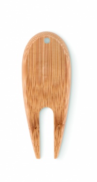 Logo trade promotional gifts picture of: Bamboo golf divot tool