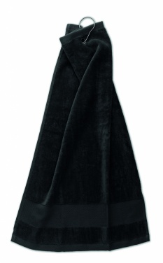 Logo trade corporate gifts picture of: Cotton golf towel with hanger