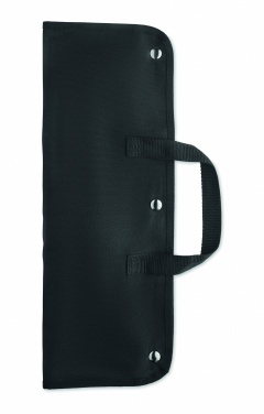 Logo trade promotional giveaways image of: 5 Barbecue tools in pouch