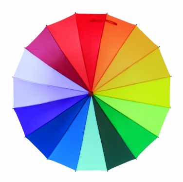 Logo trade promotional products picture of: 27 inch rainbow umbrella