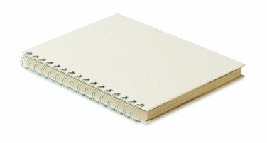 Logotrade promotional merchandise photo of: A5 grass notebook 80 lined