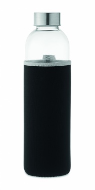 Logo trade corporate gifts picture of: Glass bottle in pouch 750ml