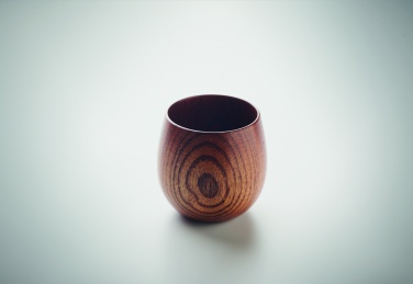 Logo trade promotional products picture of: Oak wooden mug 250 ml