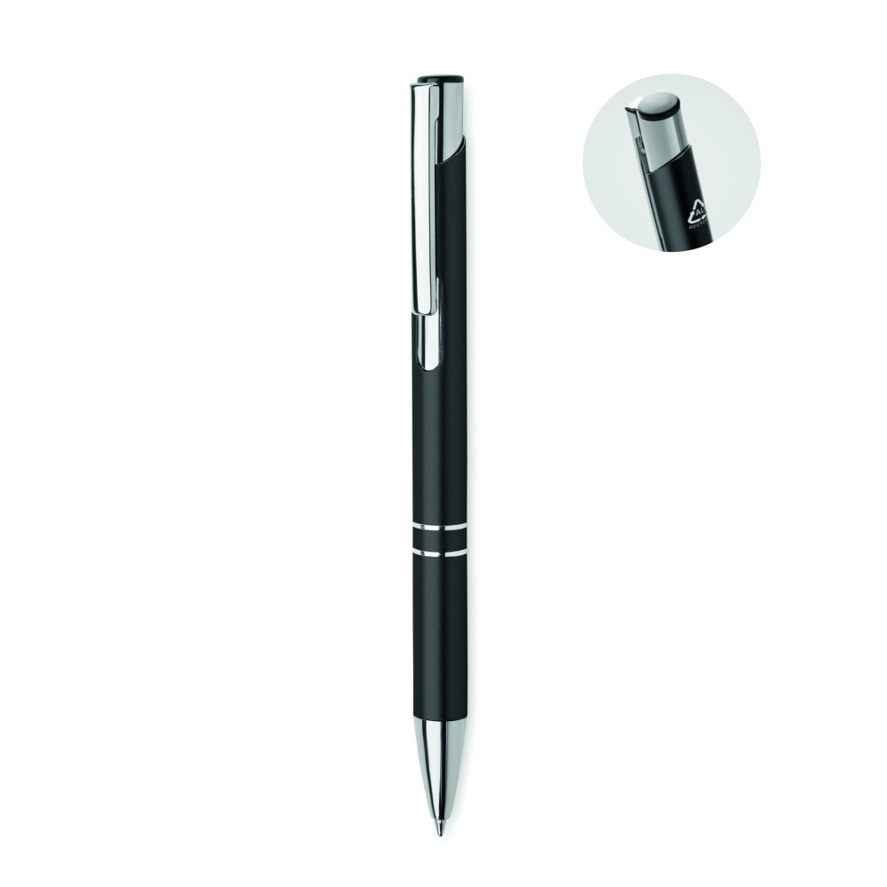 Logotrade promotional product image of: Recycled aluminium ball pen