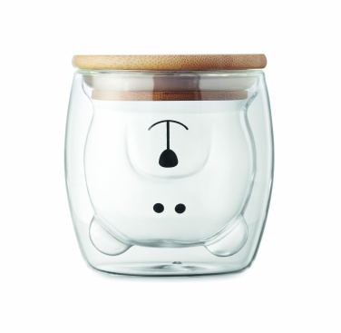 Logo trade promotional product photo of: Double wall borosilicate mug