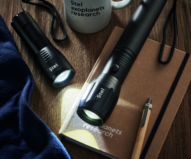 Logotrade promotional item image of: Large aluminium LED flashlight