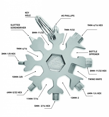 Logo trade promotional gifts picture of: Stainless steel multi-tool