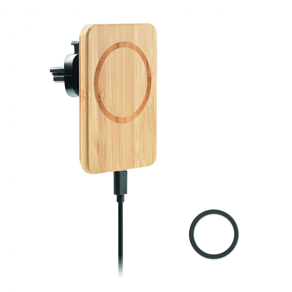 Logotrade promotional gift picture of: Magnetic wireless charger 15W