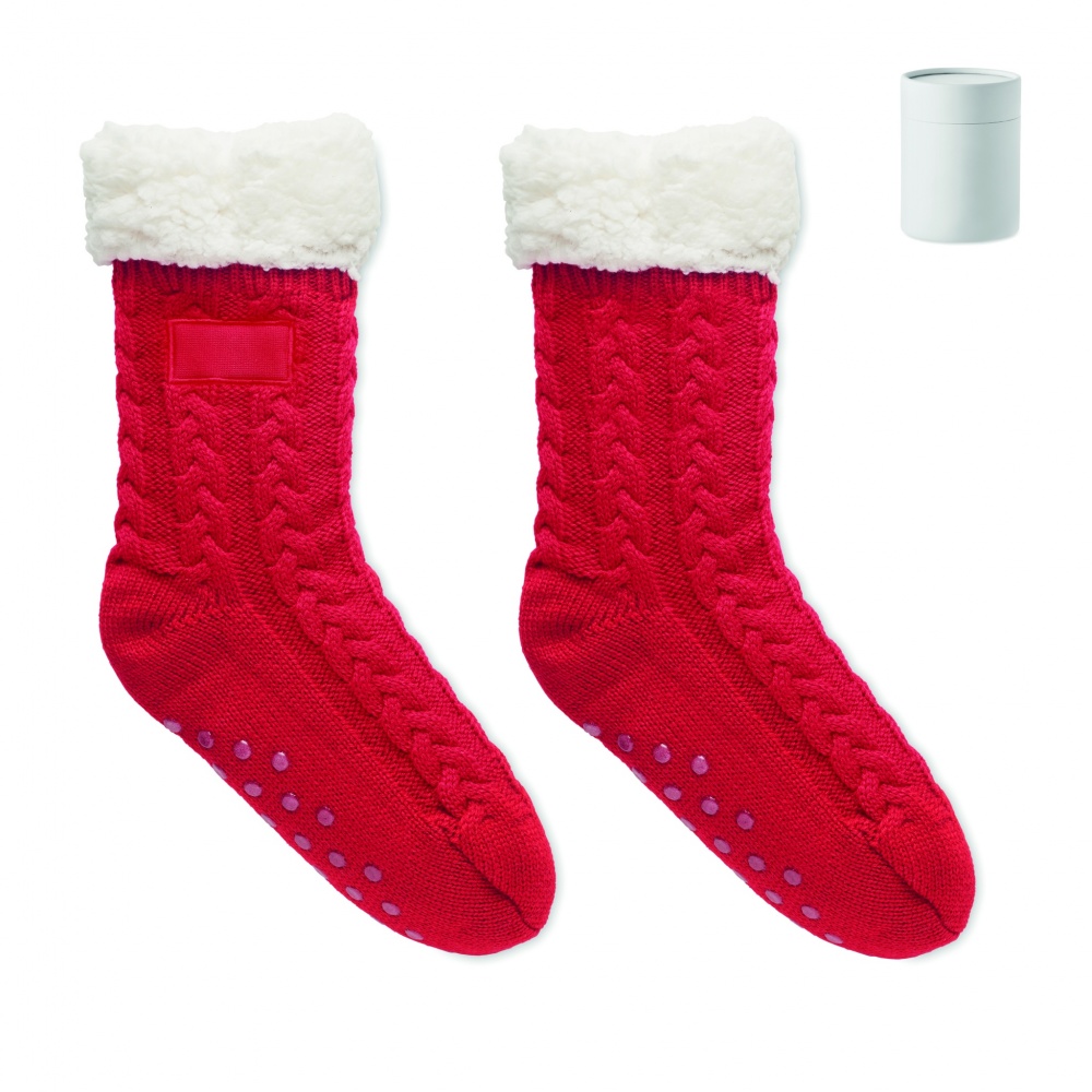 Logotrade promotional merchandise picture of: Pair of slipper sock L