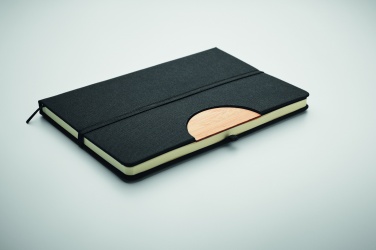 Logo trade corporate gifts image of: A5 RPET notebook 80 lined