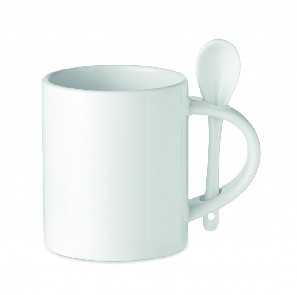 Logo trade promotional giveaways picture of: Ceramic sublimation mug 300 ml