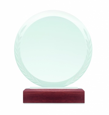 Logotrade promotional giveaways photo of: Round award plaque
