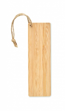 Logotrade promotional merchandise photo of: Bamboo bookmark
