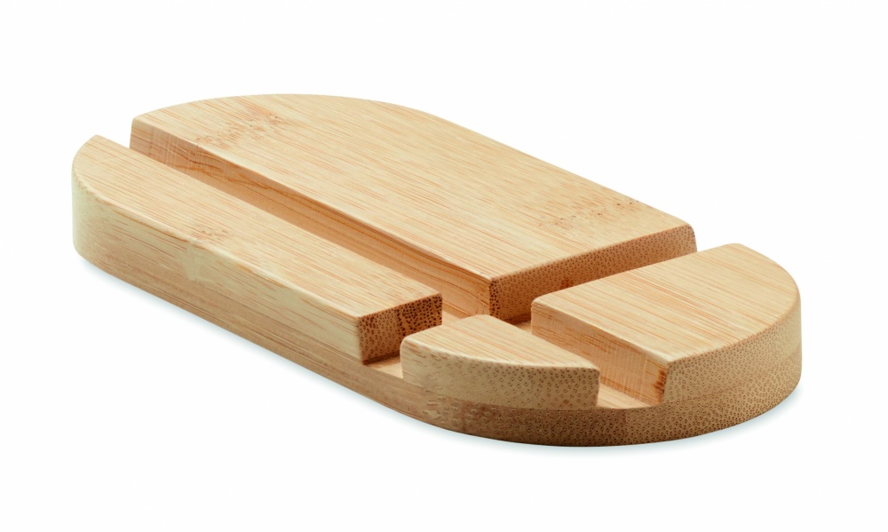Logotrade advertising product image of: Bamboo tablet/smartphone stand