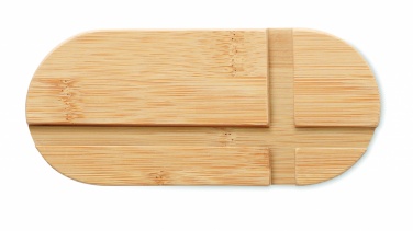 Logotrade promotional giveaway picture of: Bamboo tablet/smartphone stand