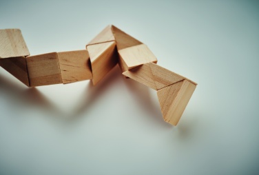 Logo trade corporate gifts picture of: Wooden puzzle/brain teaser