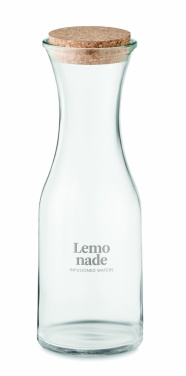 Logo trade promotional giveaway photo of: Recycled glass carafe 1L