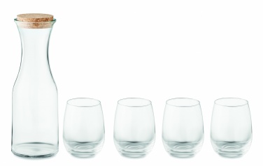 Logotrade corporate gift picture of: Set of recycled glass drink