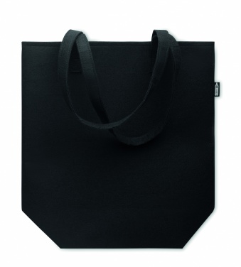 Logo trade promotional items image of: RPET felt event/shopping bag