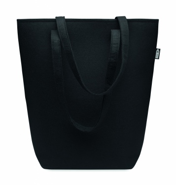 Logo trade business gifts image of: RPET felt event/shopping bag